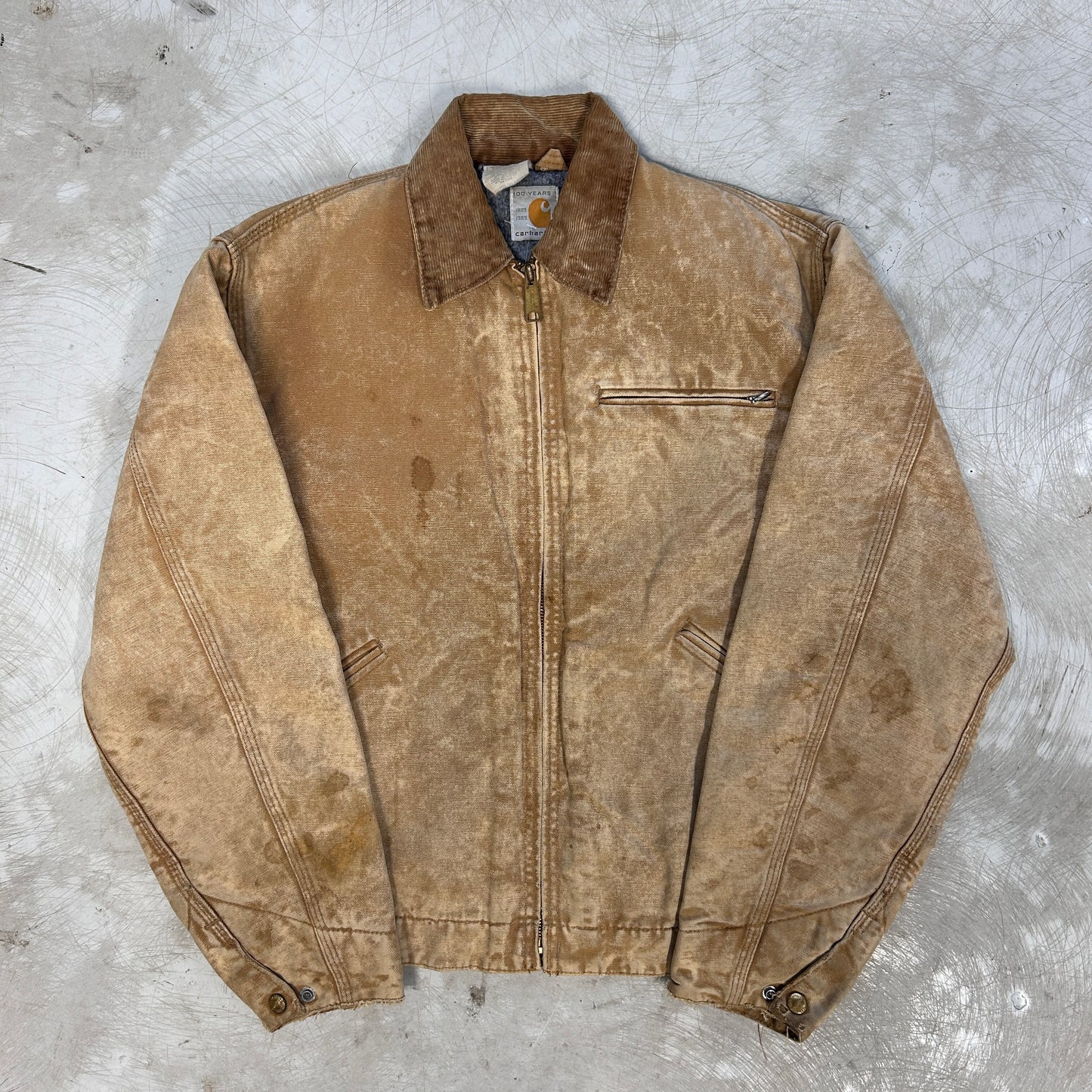 80s Tan Carhartt Detroit