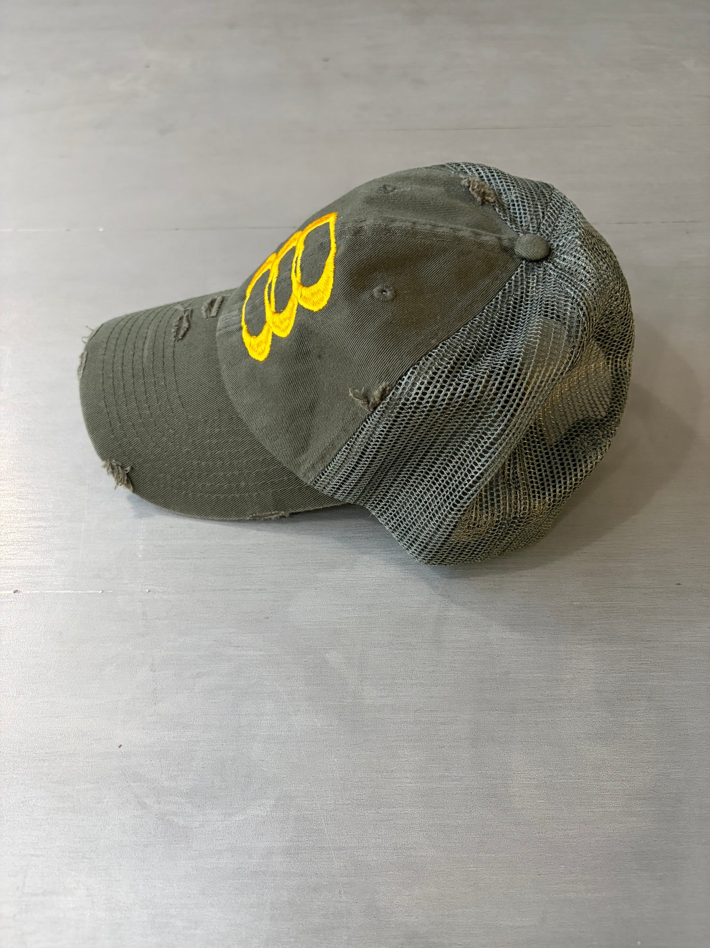 Triple 0 Olive Trucker Hat