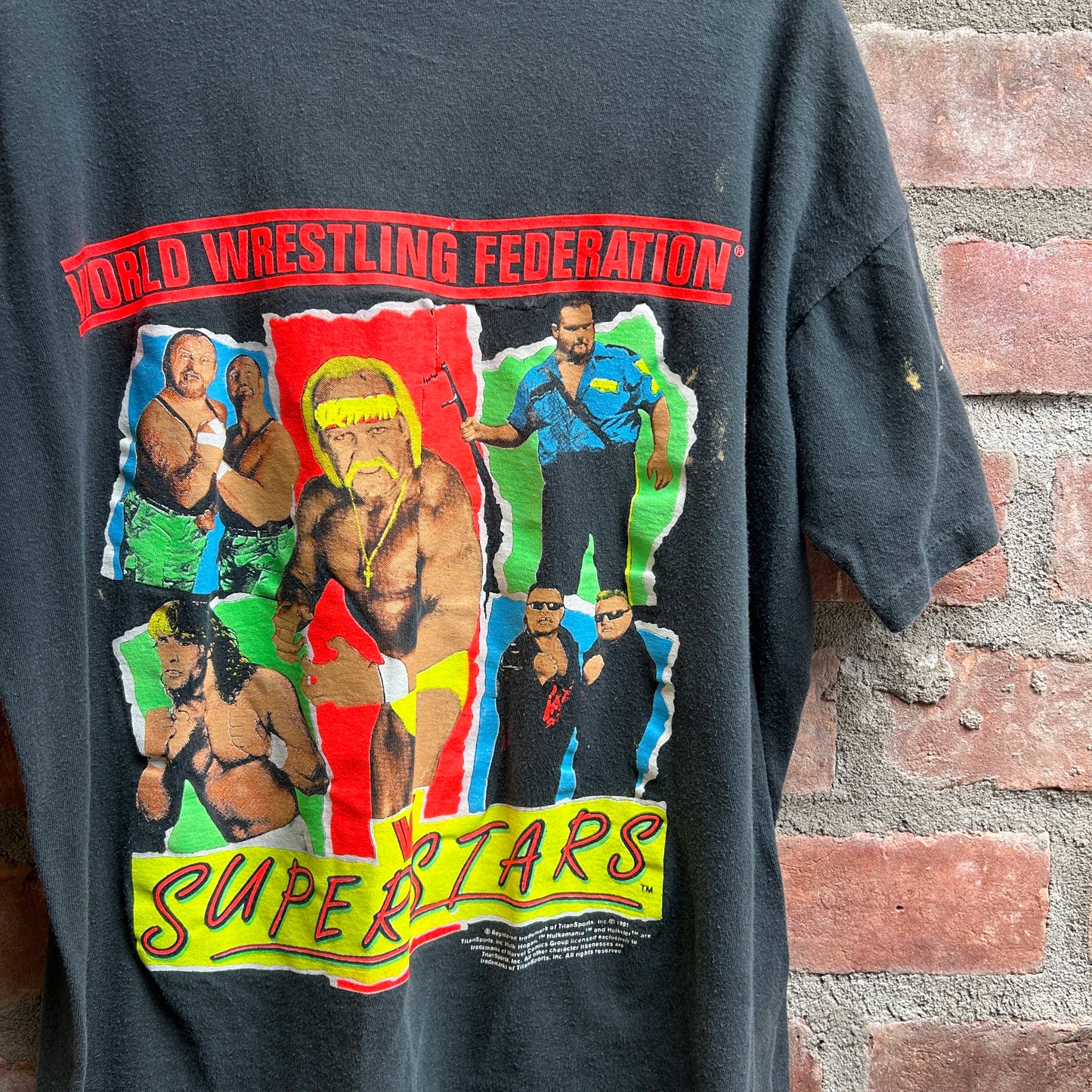 1991 WWF Tee