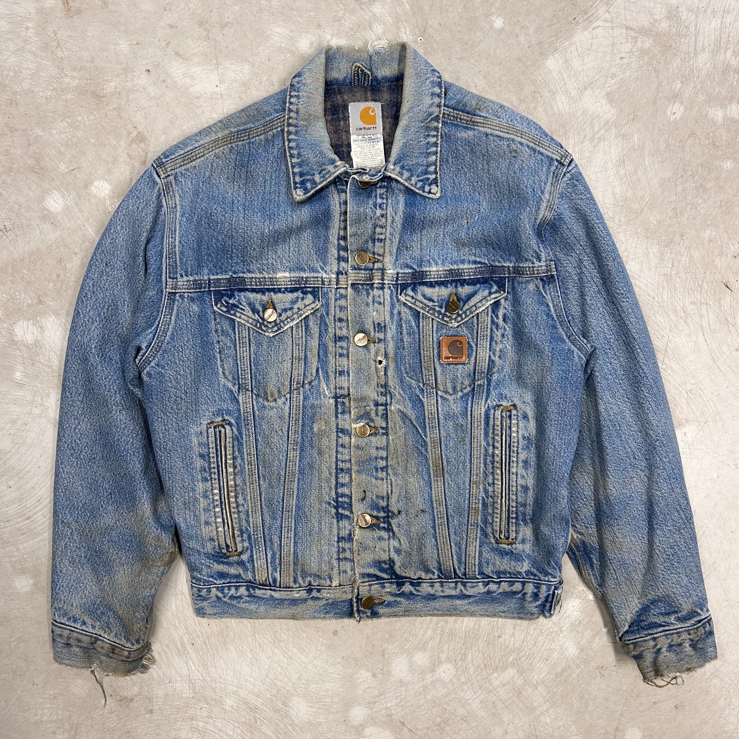 90s Carhartt Denim Jacket