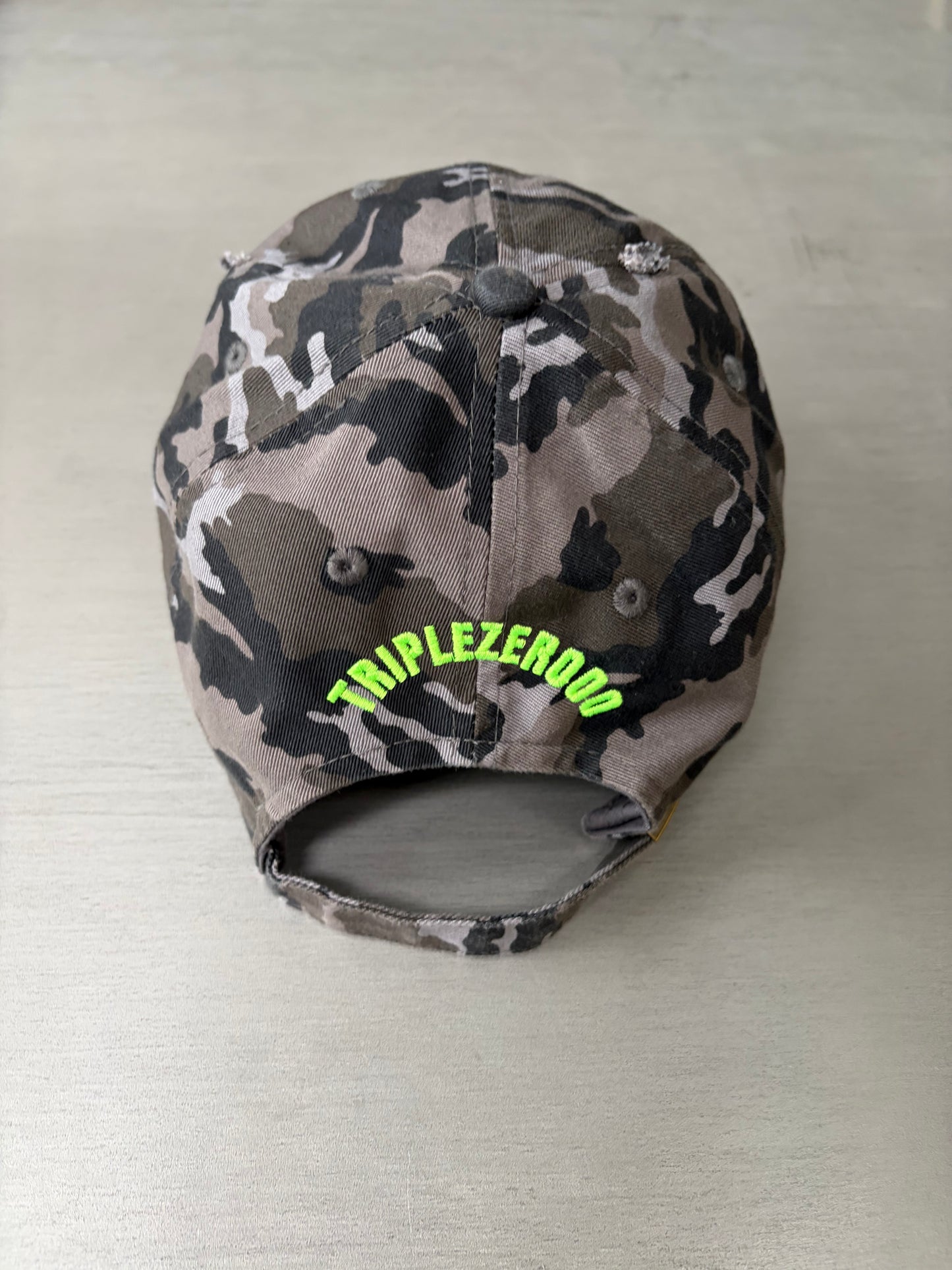 Triple 0 Camo Hat