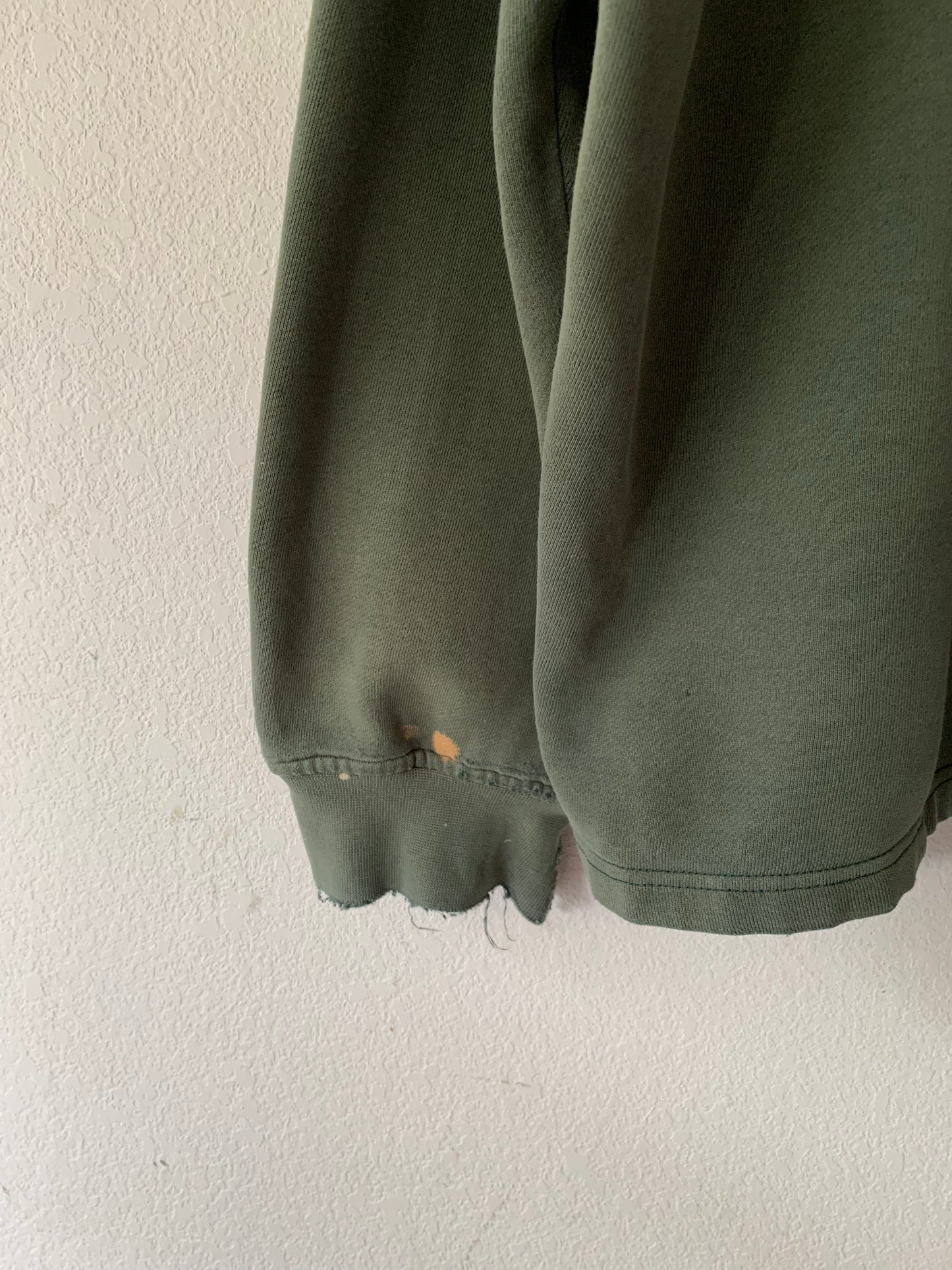 90's Distressed Reebok Quarter zip