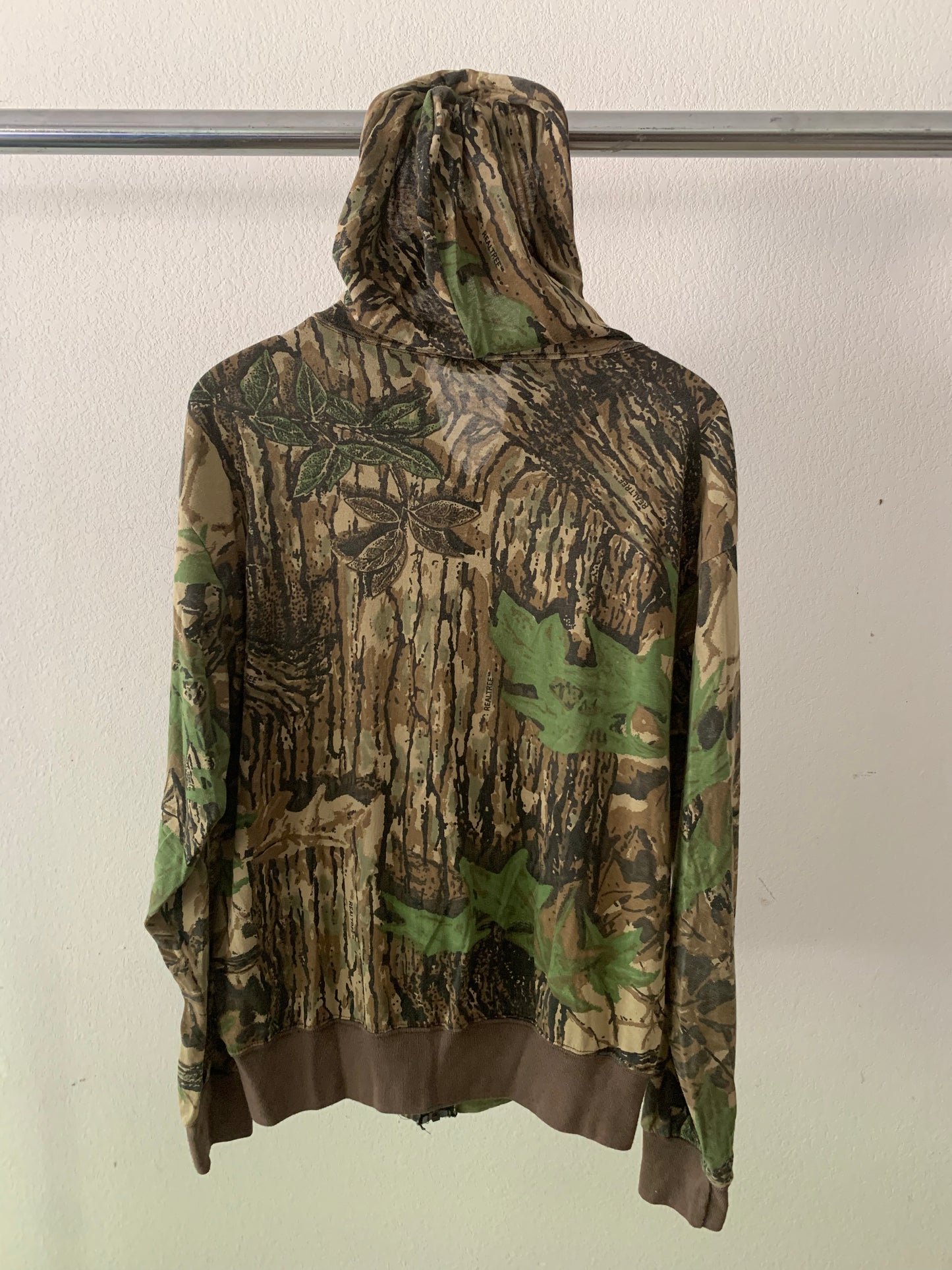 90's Paper Thin Camo Hoodie