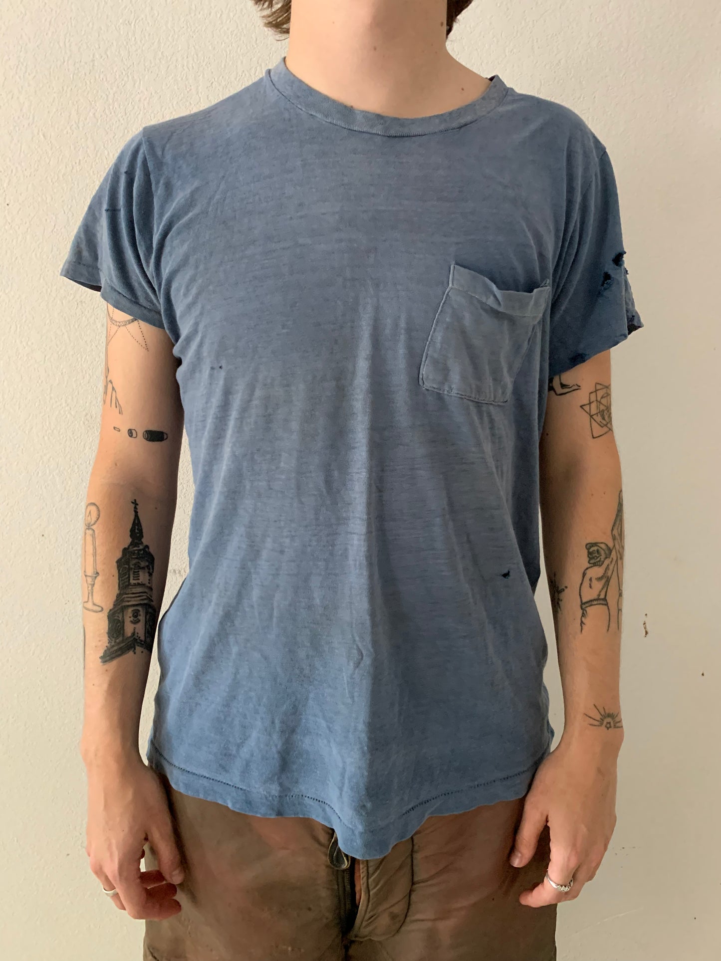 80's Thrashed Pocket T-Shirt