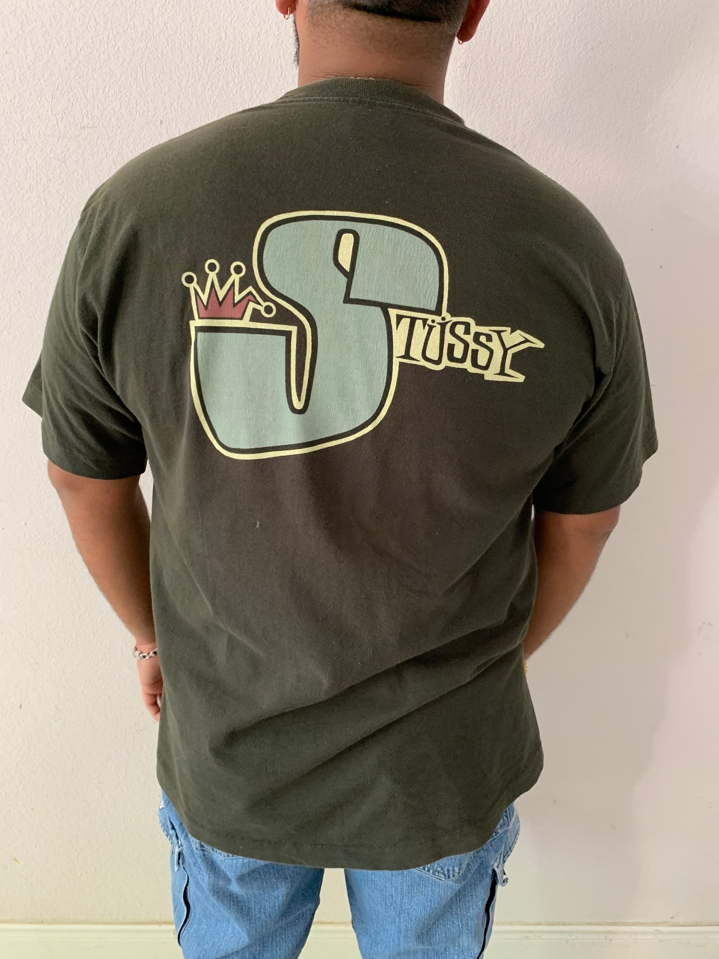 90's Stussy Crown Shirt