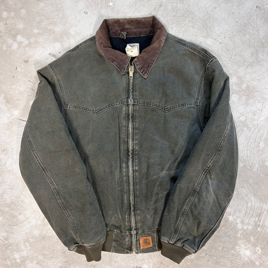 90s Green Carhartt Santa Fe jacket