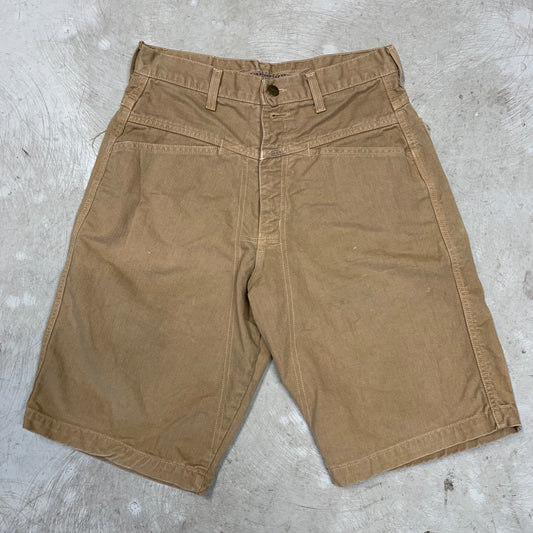 Girbaud Tan Canvas Shorts
