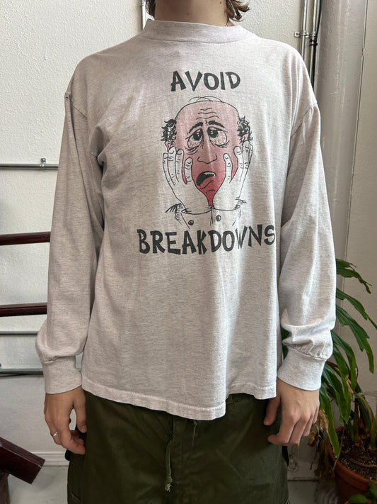 Vintage “Avoid Breakdowns” tee