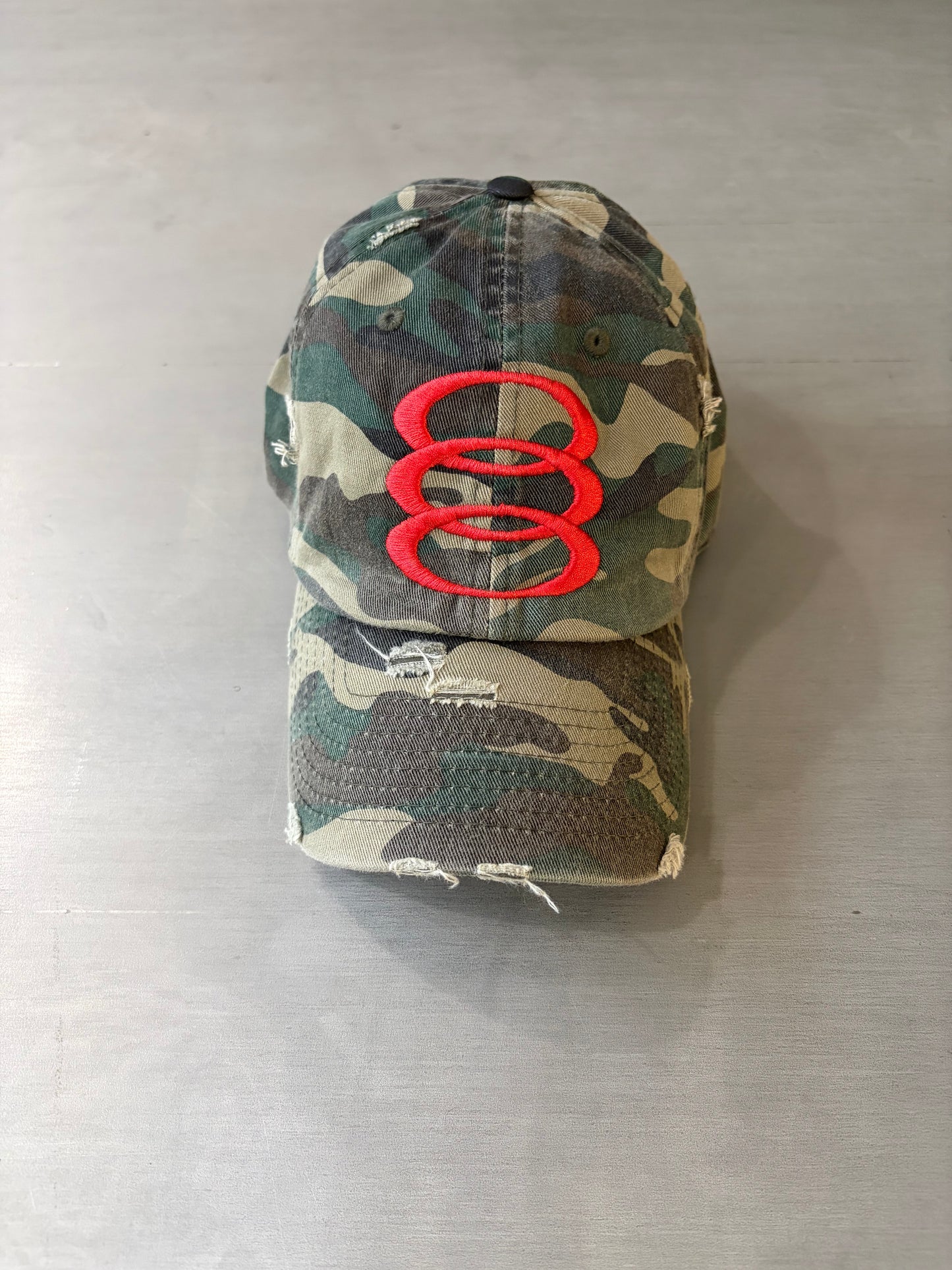 Triple 0 Green Camo Hat